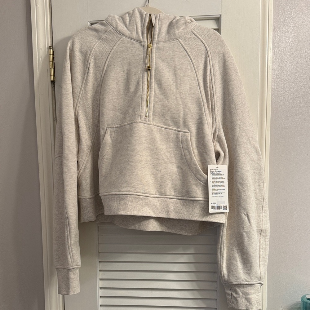 lululemon Scuba Oversized Half-Zip Hoodie - Size XL/XXL